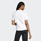 adidas W 3S SJ T Beyaz Kadın Sporcu Tişört JD0844