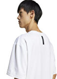 adidas JC5482 M Z.N.E. TEE LO Beyaz Yuvarlak Yaka Loose Fit Desenli Erkek T-Shirt