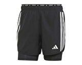 adidas Otr E 3S 2In1 S Erkek Koşu Şortu IQ3808 Siyah