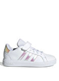 adidas Beyaz - Pembe Kız Çocuk Yürüyüş Ayakkabısı IE3851-GRAND COURT 2.0 EL C