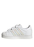 adidas Beyaz Kız Çocuk Yürüyüş Ayakkabısı JI0509-SUPERSTAR LED LIGHTS CF C
