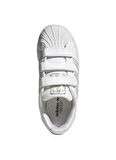 adidas Beyaz Kız Çocuk Yürüyüş Ayakkabısı JI0509-SUPERSTAR LED LIGHTS CF C