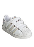 adidas Beyaz Kız Çocuk Yürüyüş Ayakkabısı JI0509-SUPERSTAR LED LIGHTS CF C