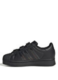 adidas Siyah - Gri Erkek Çocuk Yürüyüş Ayakkabısı JI0510-SUPERSTAR LED LIGHTS CF C