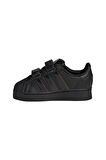 adidas Bebek Siyah  Sneaker SUPERSTAR LED LIGHTS CF I JI0512