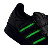 JI0512-B adidas Superstar Led Lıghts Cf I Bebek Spor Ayakkabı Siyah