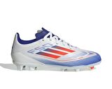 adidas F50 League Fg/Mg J Genç Çim Zemin Kramponu IF1367 Beyaz