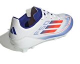 adidas F50 League Fg/Mg J Genç Çim Zemin Kramponu IF1367 Beyaz