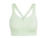 adidas Tlrdım Lux Zip Kadın Antrenman Sporcu Sütyeni IT6657 Yeşil