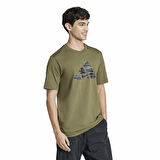 adidas M C CAMO LOGO T Yeşil Erkek Sporcu Tişört JI6768