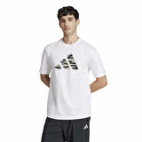 adidas M C CAMO LOGO T Beyaz Erkek Sporcu Tişört JI6770