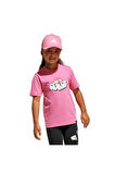 adidas Çocuk  Pembe  T-shirt LK FUN VAL TEE JI6686