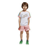 JC5884-C adidas Short Tee Set çocuk T-Shirt Gri