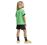 JC5885-C adidas Short Tee Set çocuk T-Shirt Yeşil