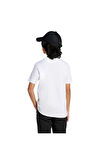 adidas Beyaz  Çocuk  Şort J CAMO LOGO TEE JI6729 Beyaz  Çocuk  Şort J CAMO LOGO TEE JI6729