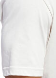 adidas JI7572 ADI BB GFX TEE Beyaz Yuvarlak Yaka Loose Fit Düz Erkek T-Shirt