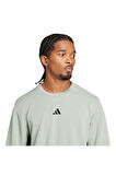 adidas Erkek  Yeşil  SWEATSHIRT (LONG SLEEVE) D4T CREW SWEATS JI8166
