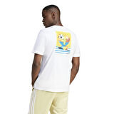 M L Sl Bowl Erkek Beyaz Günlük Stil T-Shirt JJ3962