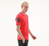 JD4875-E adidas M Fı 3S Reg T Erkek T-Shirt Kırmızı