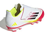 adidas F50 Club Vel Fg/Mg J Genç Çim Zemin Kramponu IE3729 Beyaz