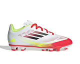 adidas F50 Club Fg/Mg J Çocuk Çim Zemin Kramponu IE1309 Beyaz