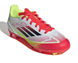 adidas F50 League Fg/Mg J Çocuk Çim Zemin Kramponu IE3747 Beyaz