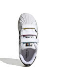 adidas Beyaz - Siyah Erkek Çocuk Yürüyüş Ayakkabısı JI0506-SUPERSTAR LED LIGHTS CF C