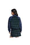 adidas TARTAN JACKET Kadın   Mont IX1040
