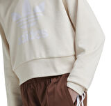 IY7468-C adidas Cropped Hoodıe çocuk Sweatshirt Krem