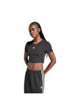 adidas Kadın  Siyah  T-shirt ESS RIB TEE IY9664