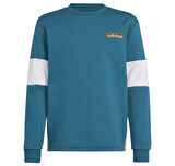 IW6013-C adidas Crew çocuk Sweatshirt Mavi