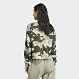 Adidas Kadın Sweatshirt Camo Aop