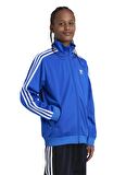 adidas Fermuarlı Yaka Düz Mavi Kadın Eşofman Üstü IY9799-FIREBIRD TOP