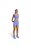 Kadın Run Pocket Medium-Support Sporcu Sütyeni Mavi BRA IW5331
