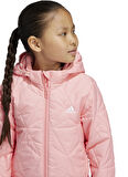 adidas Pembe Kız Çocuk Mont JF4345-LK LT PAD JKT
