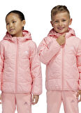 adidas Pembe Kız Çocuk Mont JF4345-LK LT PAD JKT