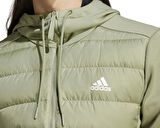 adidas Ess Dwn Hyb J Erkek Günlük Mont IX8915 Yeşil