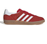 JI2063-K adidas Gazelle Indoor Kadın Spor Ayakkabı Kırmızı