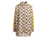 adidas Ls Aop Shirt Kadın Günlük Gömlek JC6156 Renkli