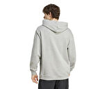 adidas Bl Ft Hd Q3 Erkek Günlük Sweatshirts IX1316 Gri
