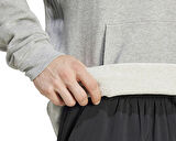 adidas Bl Ft Hd Q3 Erkek Günlük Sweatshirts IX1316 Gri