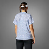 Adidas Kadın Koşu - Yürüyüş T-shirt Otr E Aop Tee W Jd7758