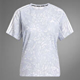 Adidas Kadın Koşu - Yürüyüş T-shirt Otr E Aop Tee W Jd7758