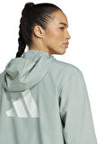 JD2344 RUN IT JACKET Yeşil Normal Kalıp Zip Ceket