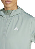 JD2344 RUN IT JACKET Yeşil Normal Kalıp Zip Ceket