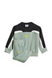 adidas Bebek Yeşil  Eşofman OV CREW SET JC7312