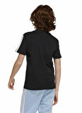 adidas Düz Siyah Erkek Çocuk T-Shirt JD6487 J 3S TEE 160