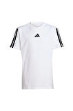 adidas Çocuk  Beyaz  T-shirt J 3S TEE 160 JD6488
