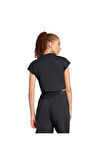 adidas Kadın  Siyah  T-shirt W CE G CRO TEE JF3413