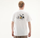 JD2714-E adidas Hj Trash Tee Erkek T-Shirt Beyaz